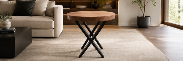 Pieds de table de 22 po (table d'appoint, table basse, etc.)