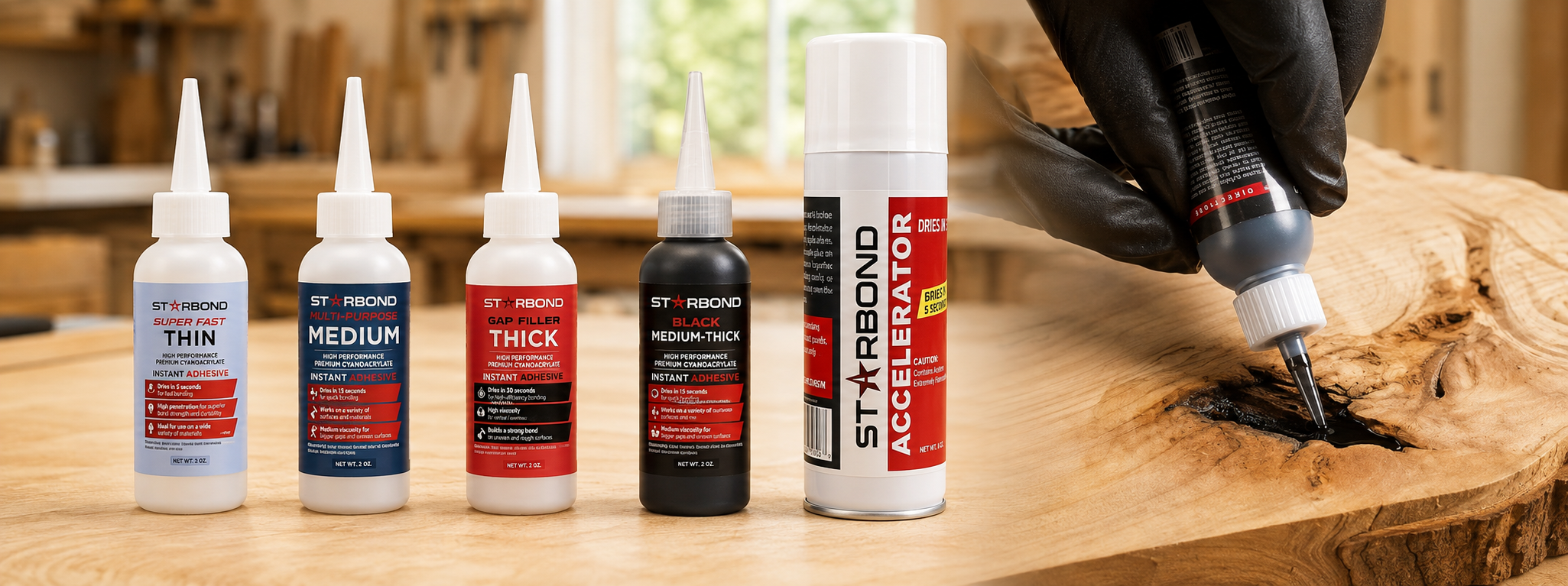 Starbond Premium Superglues - Fractal Designs Inc