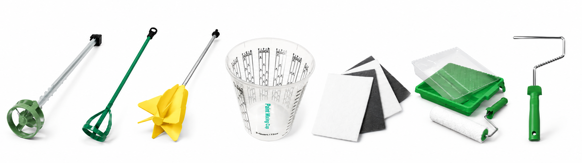 Mix Cups, Mixers, Applicators