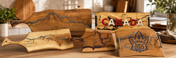 Handcrafted Wooden Charcuterie Boards & Serving Trays