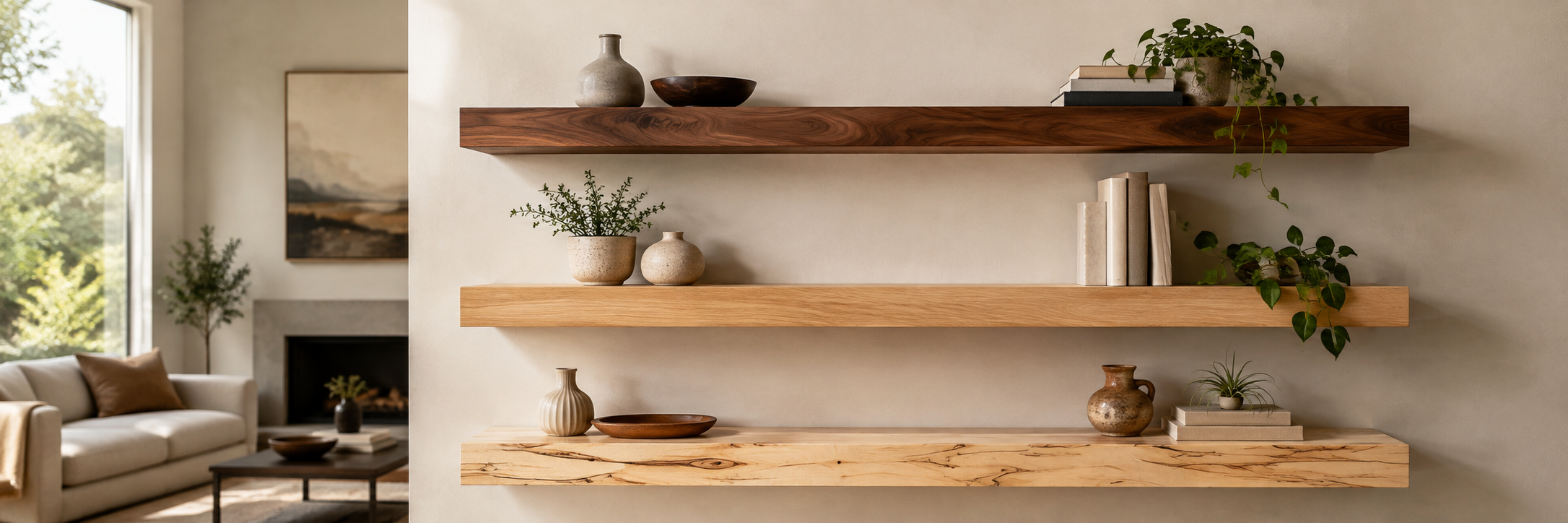 Floating Shelves - Fractal Designs Inc