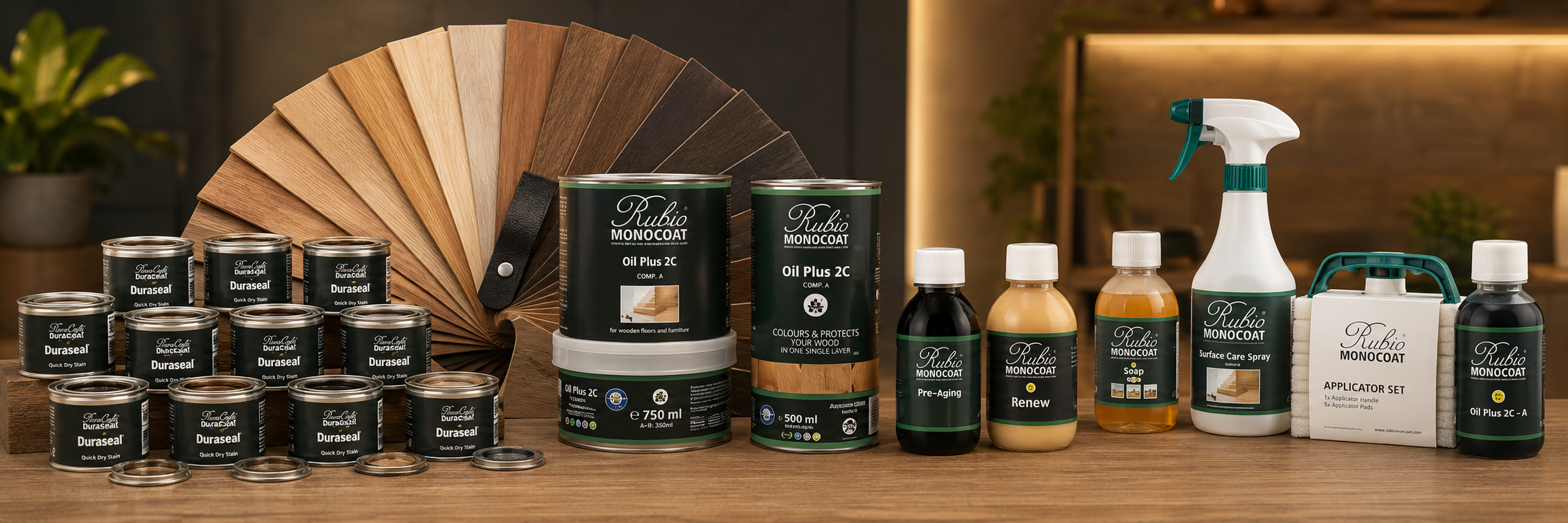 Rubio Monocoat Wood Finishes & Hardwax Oil