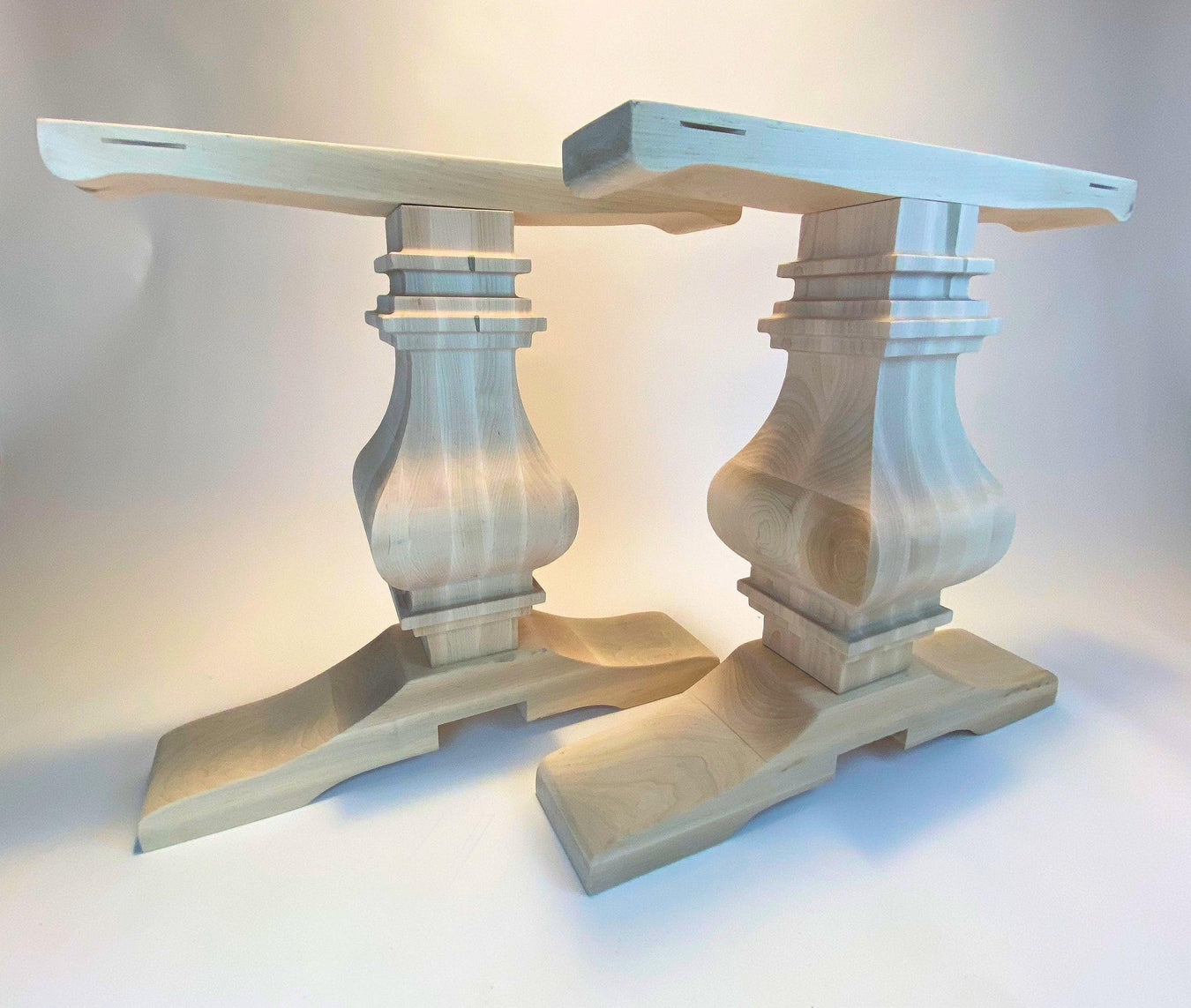 Wye Creek Wooden Table Legs - Fractal Designs Inc