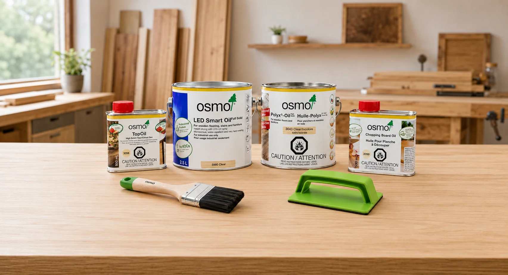 OSMO Wood Finishes & Hardwax Oils