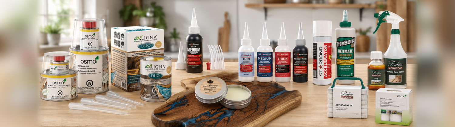Woodworking Abrasives, Finishes & Glue