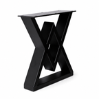 16” Diamond Shape Furniture Legs - 18" Wide, 1 Pair