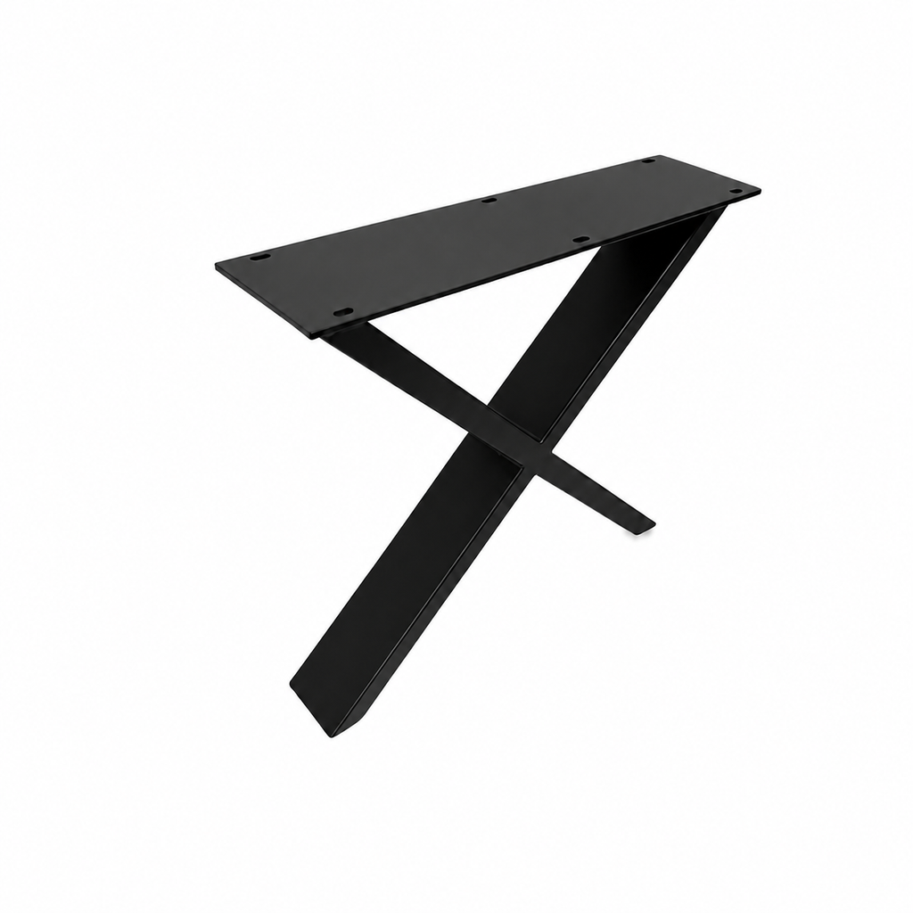 16” X Shape Furniture Legs - 18" wide, 1 Pair