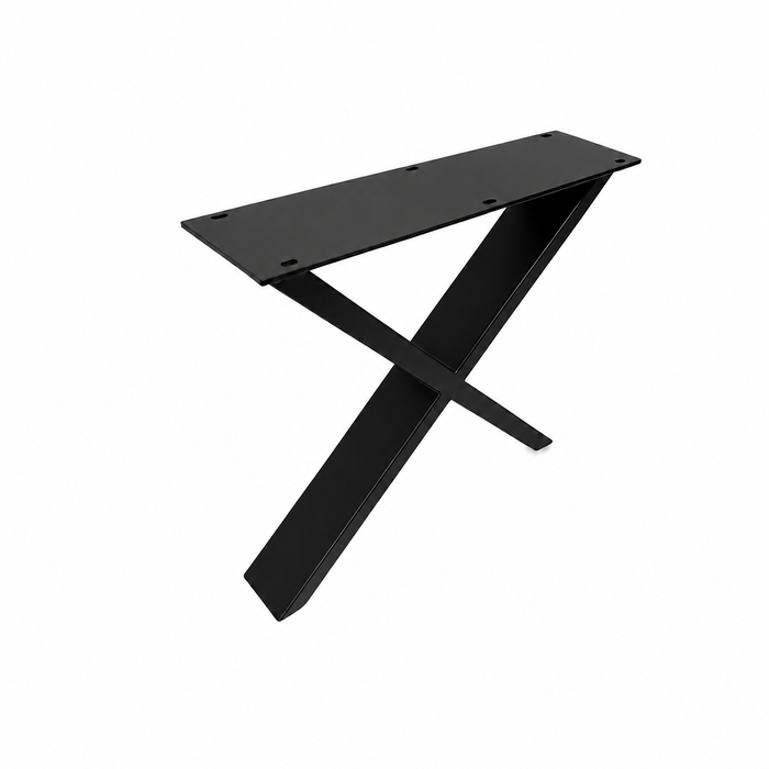 16” X Shape Furniture Legs - 18" wide, 1 Pair