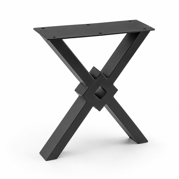 16” Diamond X Shape Furniture Legs 13.75" Wide, 1 Pair