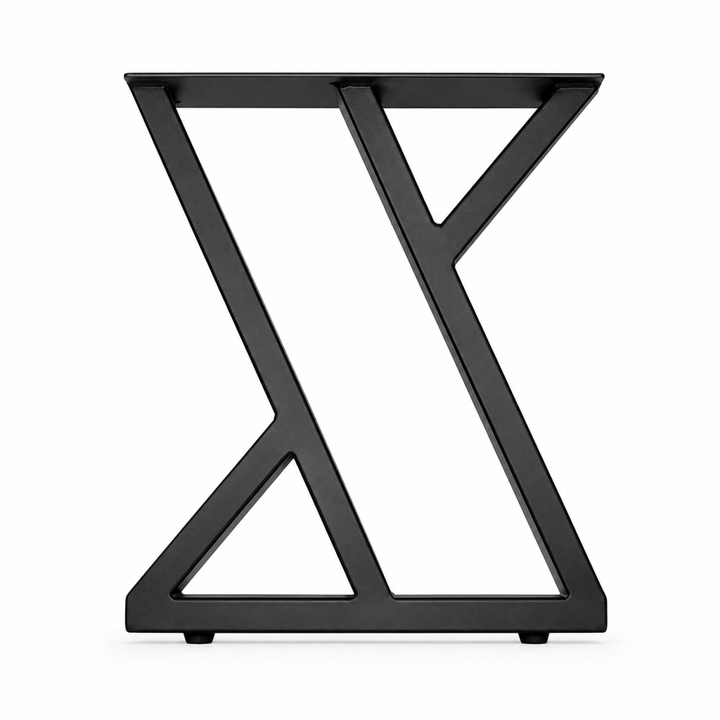 16” Double Z Shape Furniture Legs -  13.75" Wide, 1 Pair