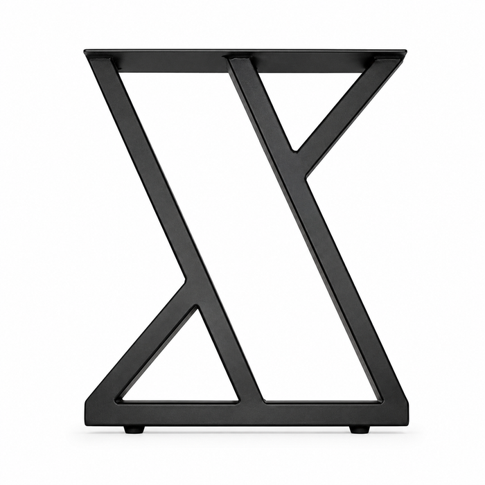 16” Double Z Shape Furniture Legs -  13.75" Wide, 1 Pair