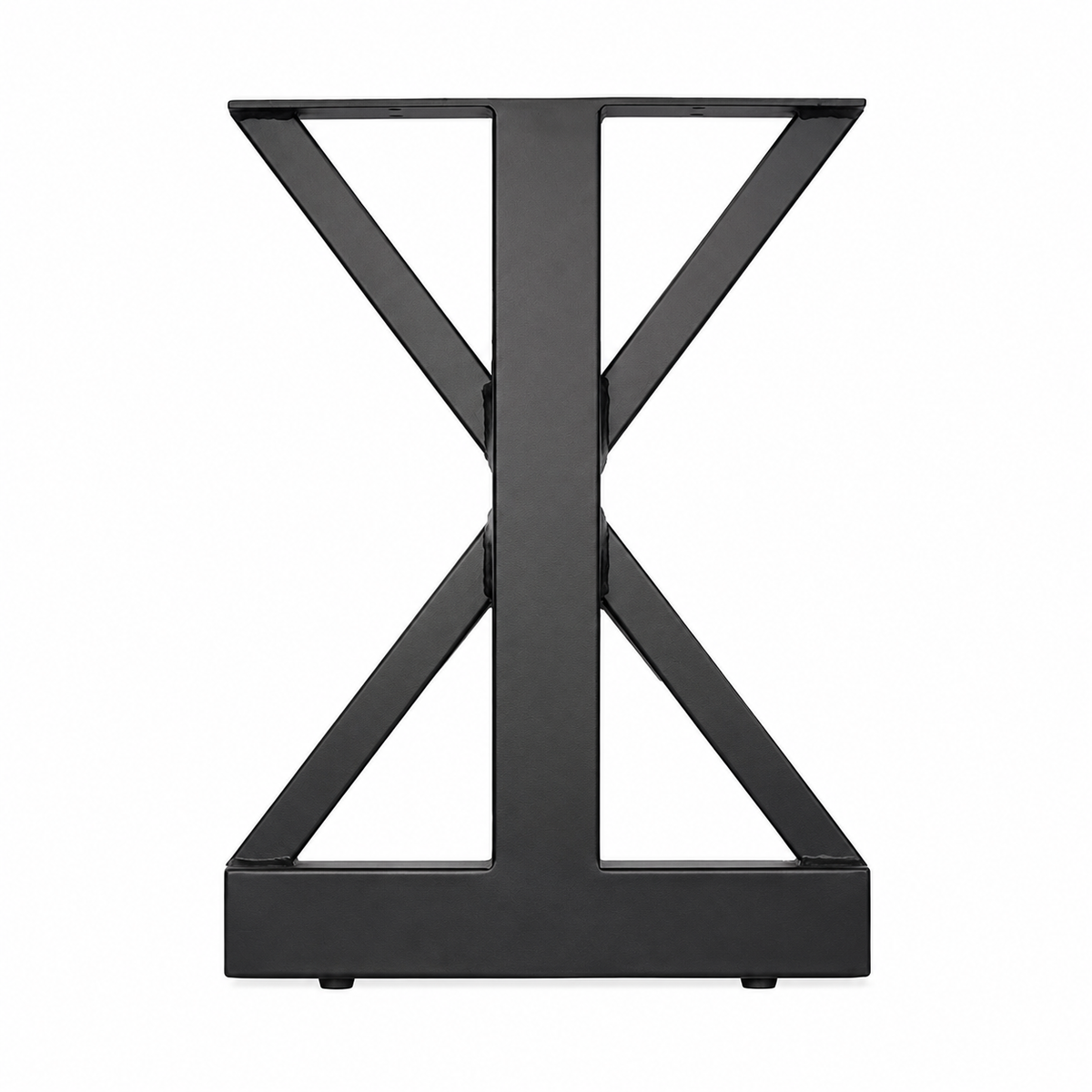 Pieds de meuble en forme de sablier de 40,6 cm – 34,9 cm de large, 1 paire