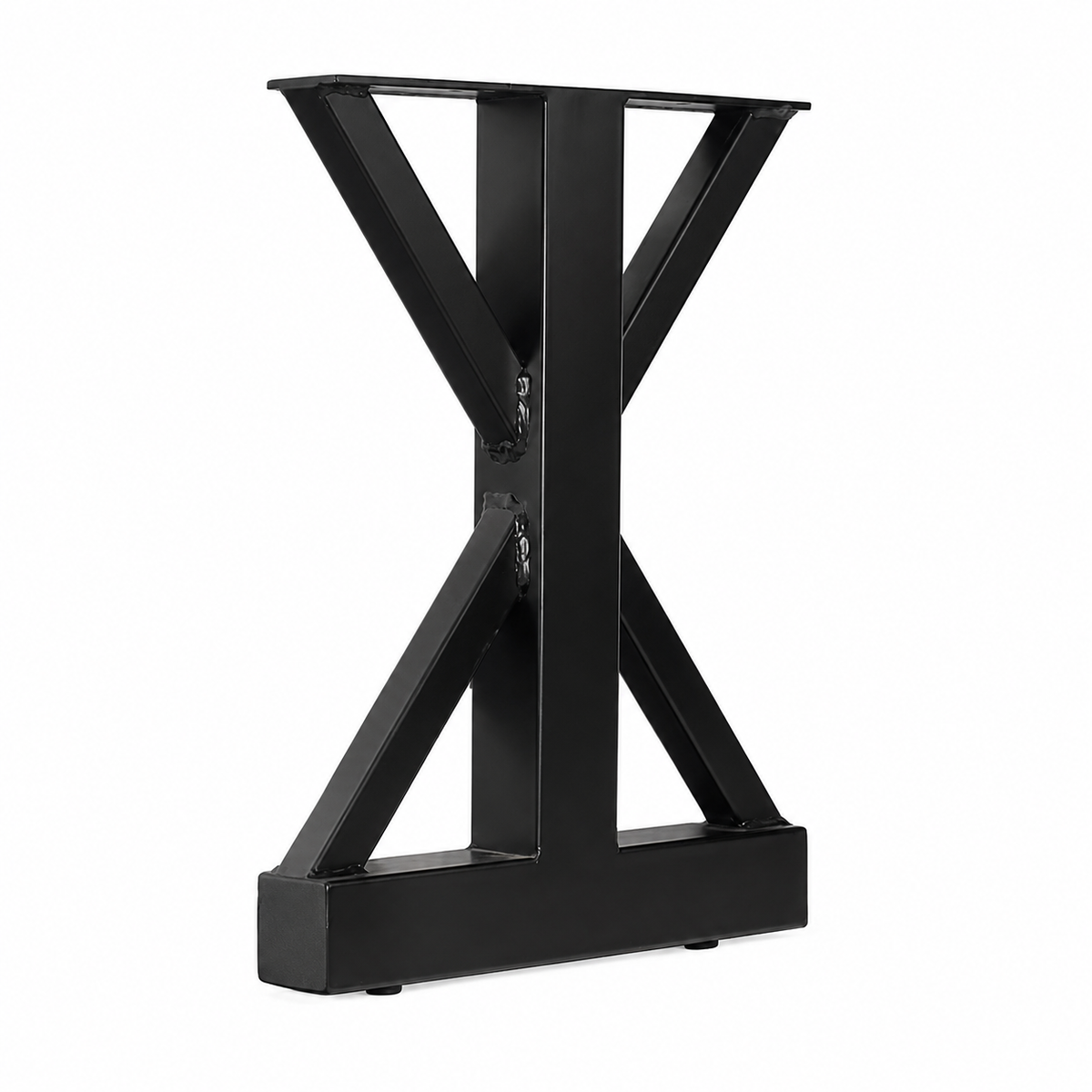 16” Hourglass Shape Furniture Legs -  13.75" Wide, 1 Pair