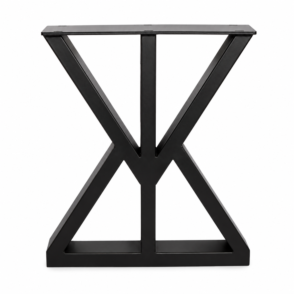 16” Keystone Shape Furniture Legs - 13.75" wide, 1 Pair