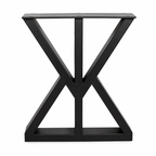 16” Keystone Shape Furniture Legs - 13.75" wide, 1 Pair