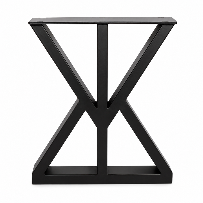 16” Keystone Shape Furniture Legs - 13.75" wide, 1 Pair
