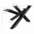 16” Straw Bundle Furniture Base 21"X40", 1 Set