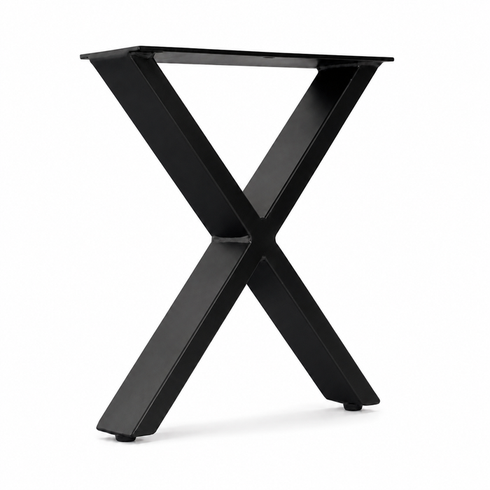 16” X Shape Furniture Legs - 13.75" wide, 1 Pair