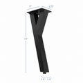 16” Y Shape Furniture Legs, Set/4