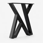 16” Zig Zag Shape Furniture Legs 13.75" Wide, 1 Pair