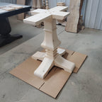 Wooden Pub Height Chalice Table Base/Leg - Fractal Designs Inc