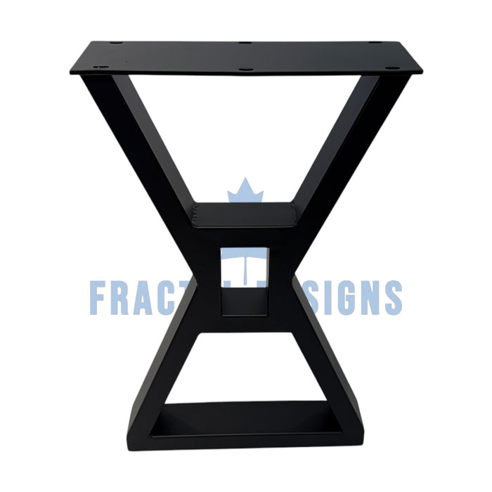 Patas para muebles en forma de Z de 22" - 13,5" de ancho
