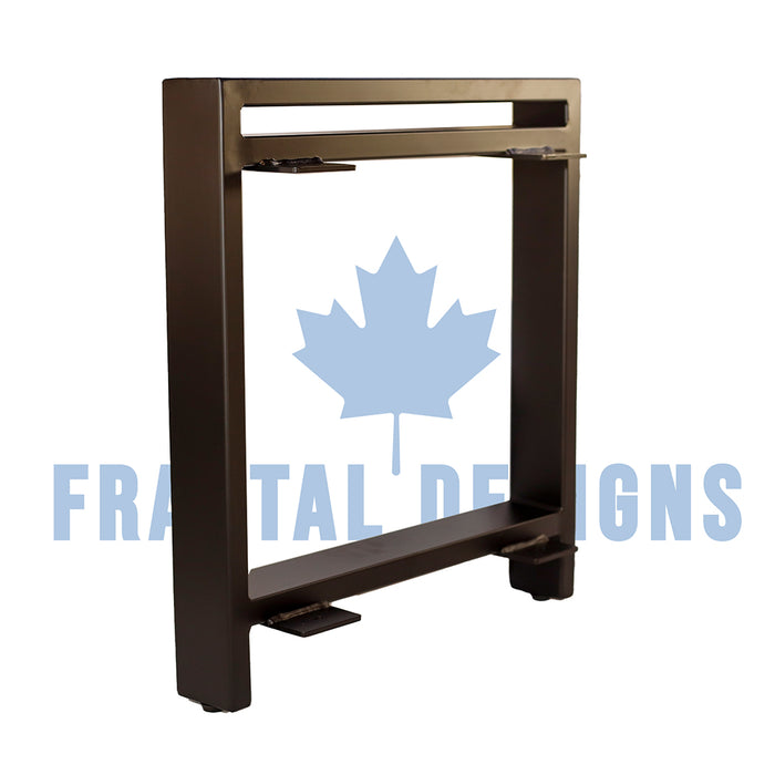 22” Rectangle Legs with Shelf Bracket 20" Wide