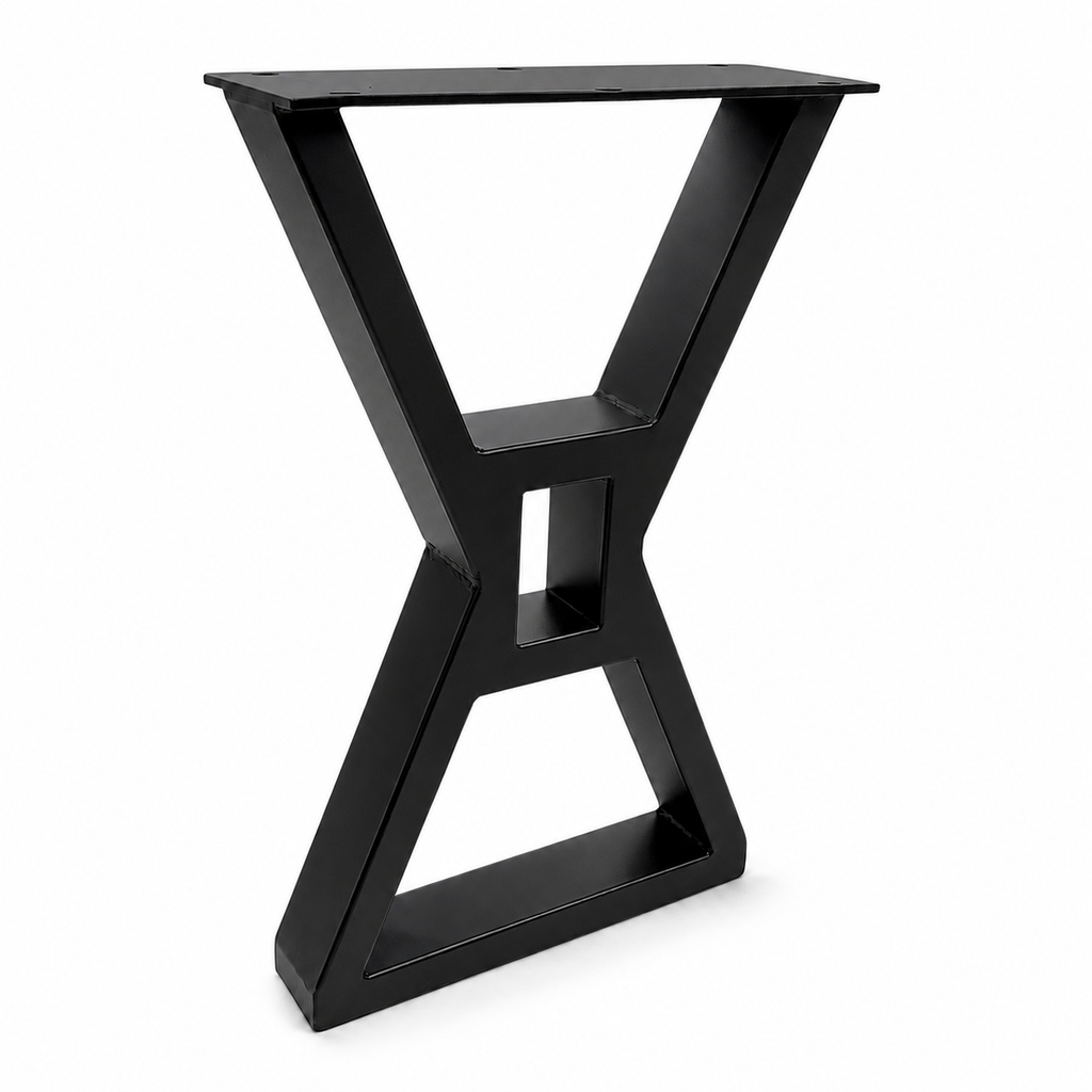 Patas para muebles en forma de Z de 22" - 13,5" de ancho