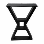 Patas para muebles en forma de Z de 22" - 13,5" de ancho