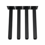 Patas para muebles en forma de Z de 22" - 13,5" de ancho