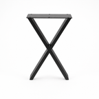 Patas para muebles en forma de X de 22" - 13.75" de ancho, 1 par