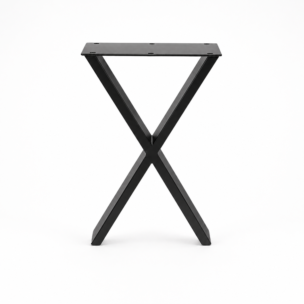 Patas para muebles en forma de X de 22" - 13.75" de ancho, 1 par