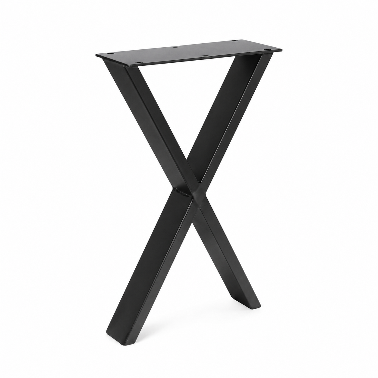 Patas para muebles en forma de X de 22" - 13.75" de ancho, 1 par