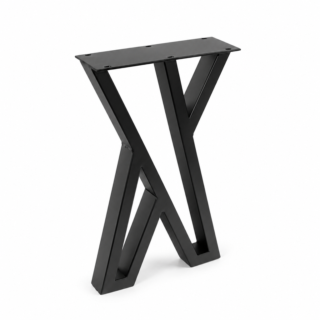 Patas para Muebles en Zig Zag de 22” - 13.75" de ancho, 1 Par