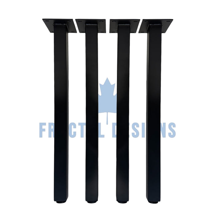 28” Square Post Legs, Set/4
