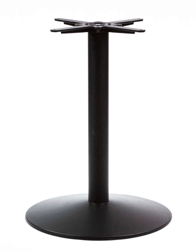 28” Round Bistro Table Base, 1 Piece - Fractal Designs Inc