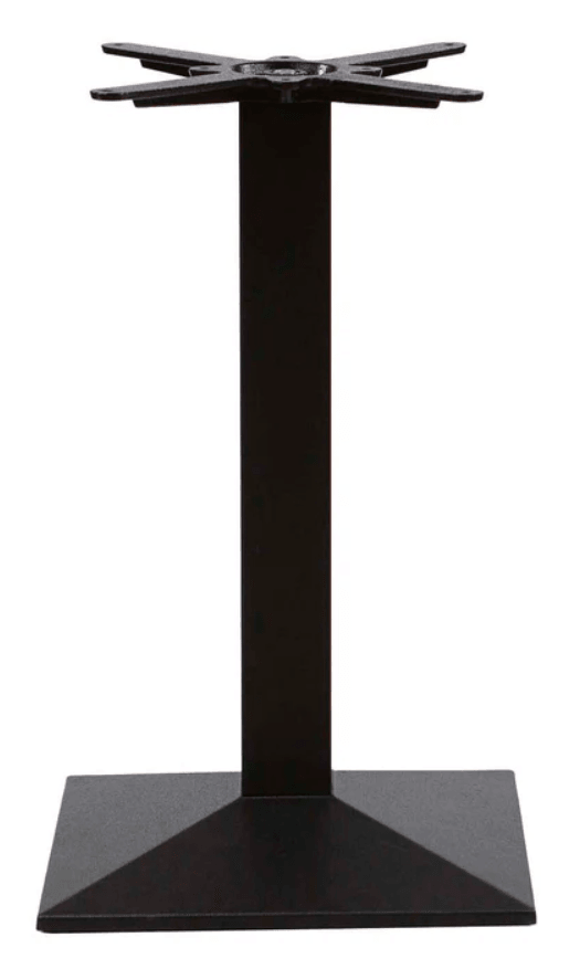 28” Square Bistro Table Base, 1 Piece - Fractal Designs Inc