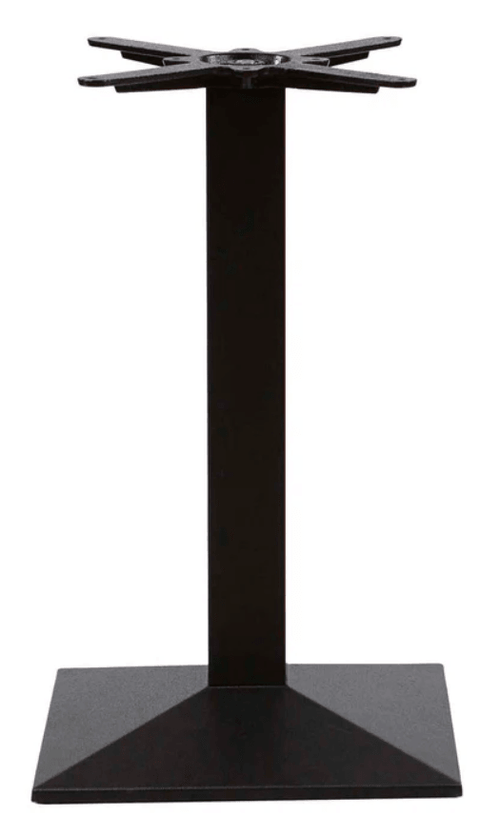 28” Square Bistro Table Base, 1 Piece - Fractal Designs Inc