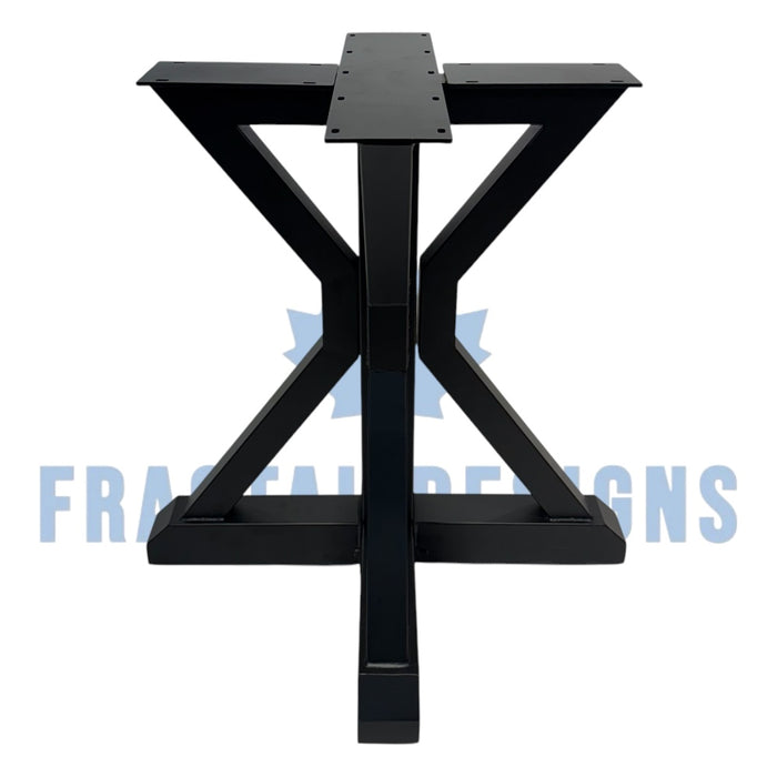 28” Metal Trestle Round Table Base, 1 Set