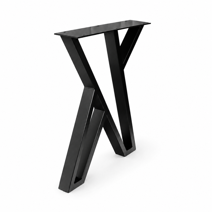 Pieds de meuble en forme de zig-zag de 71 cm – 60,3 cm de large, 1 paire