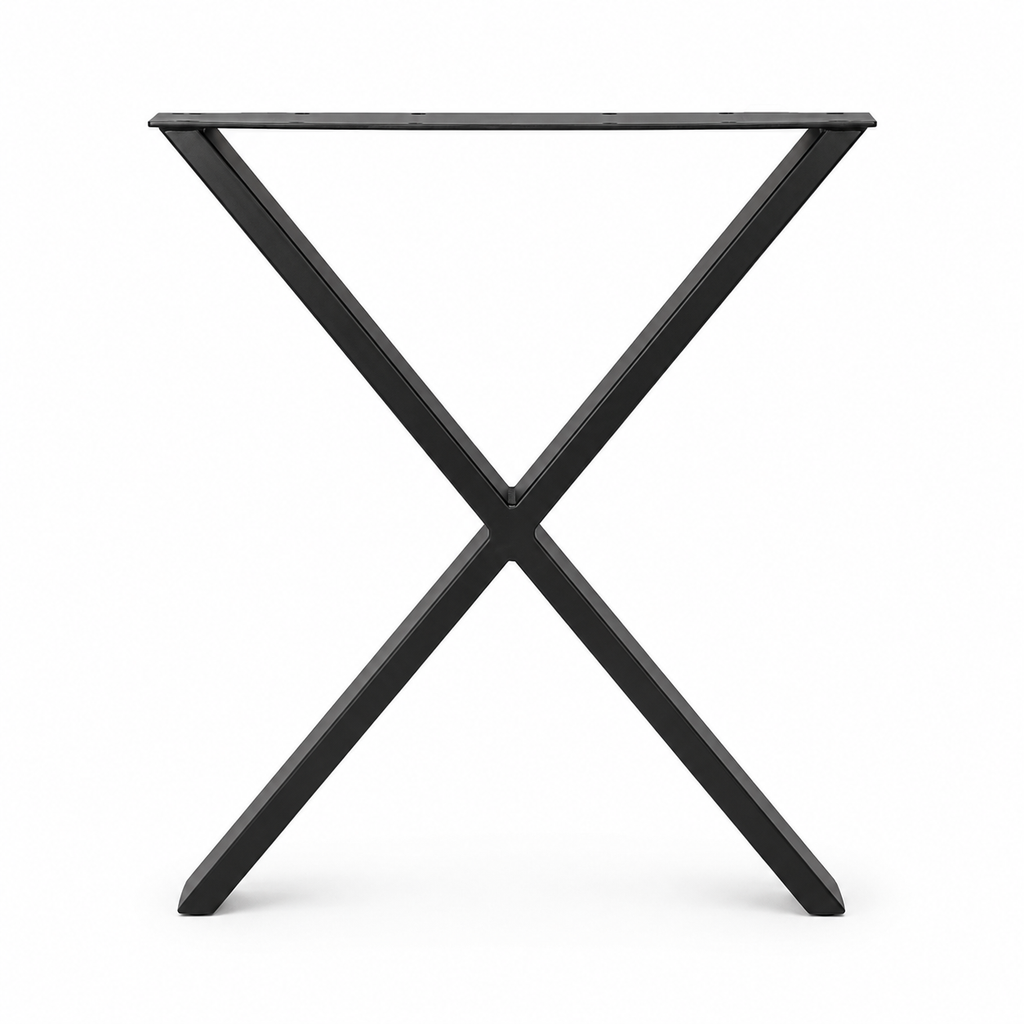 28” X Shape Furniture Legs - 23.75" Wide, 1 Pair