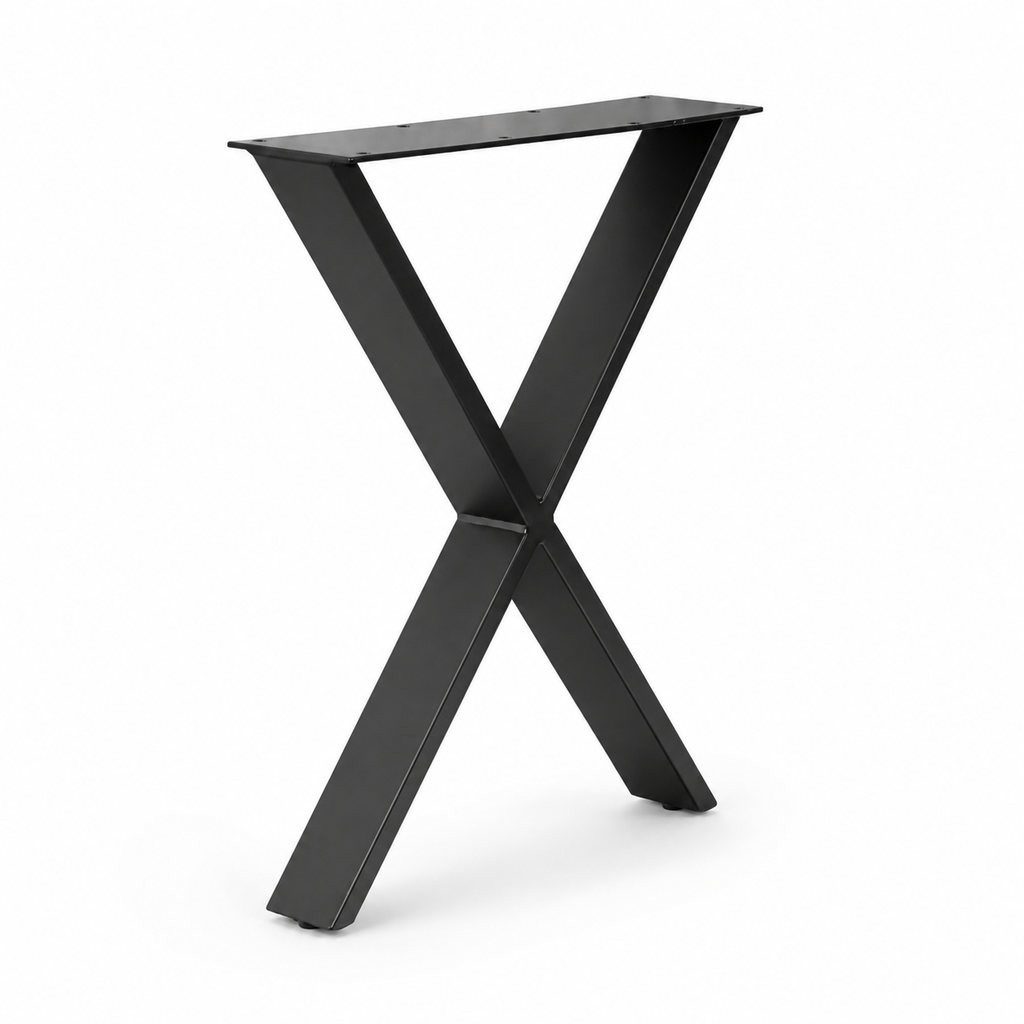 28” X Shape Furniture Legs - 23.75" Wide, 1 Pair