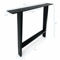 28” A Shape Furniture Legs, 1 Pair