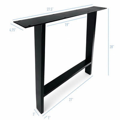 28” A Shape Furniture Legs, 1 Pair