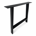 28” A Shape Furniture Legs, 1 Pair
