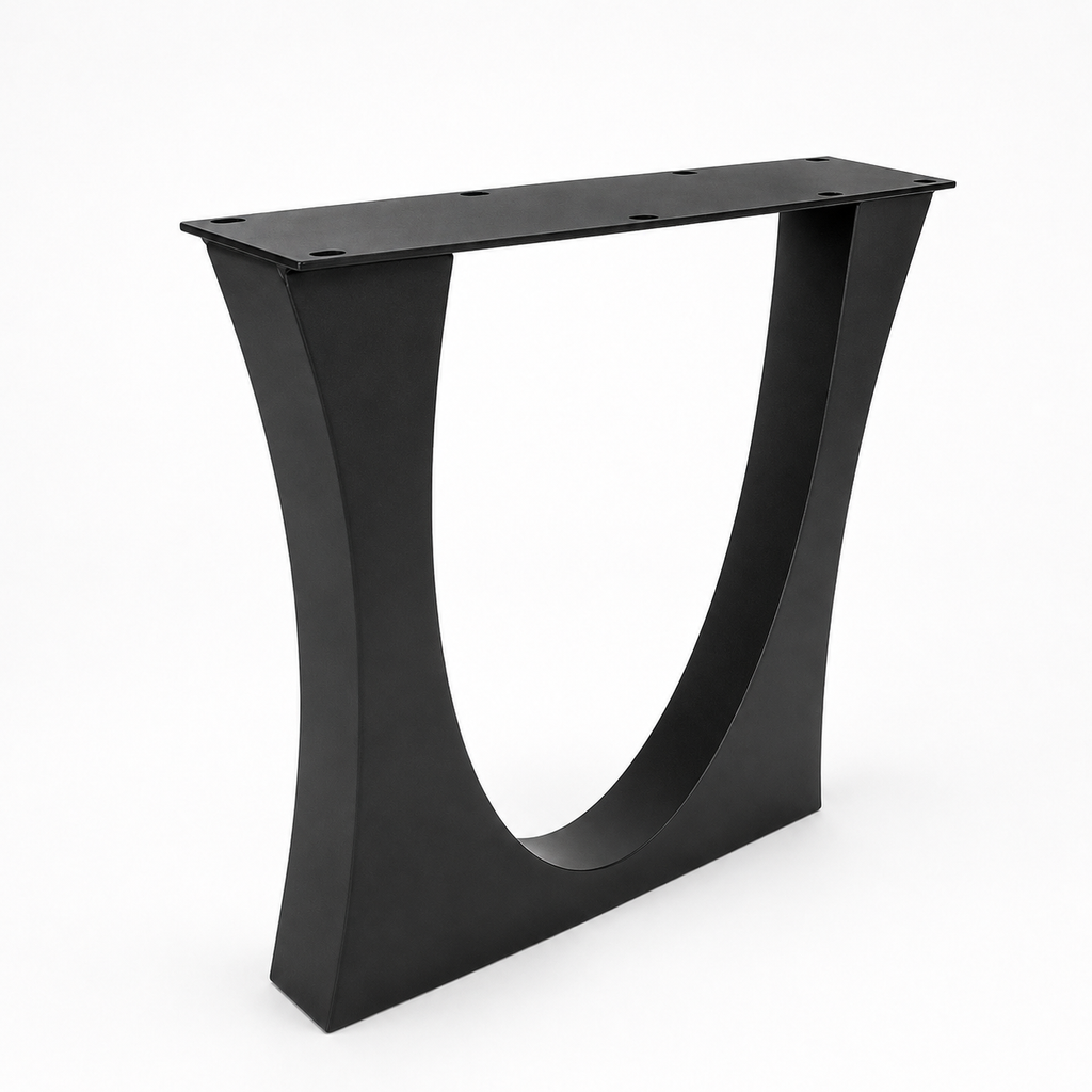 Piètement de meuble 28” type « U » fluide
