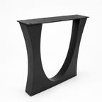 Piètement de meuble 28” type « U » fluide
