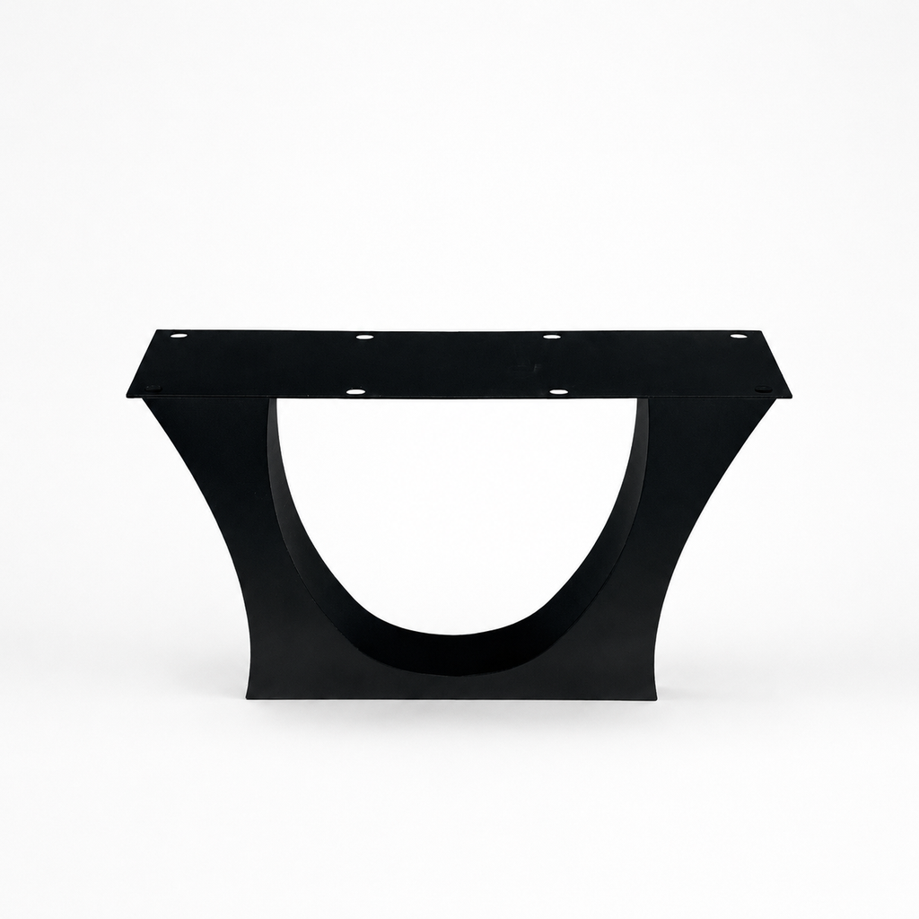 Piètement de meuble 28” type « U » fluide