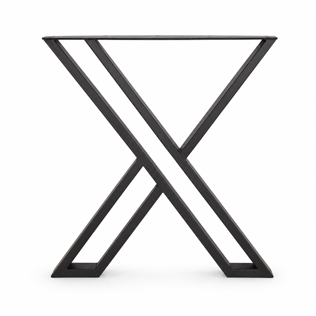 28” Double X Shape Furniture Legs, 1 Pair