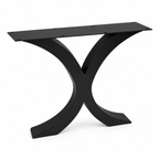 28” Flowy X Shape Furniture Legs, 1 Pair